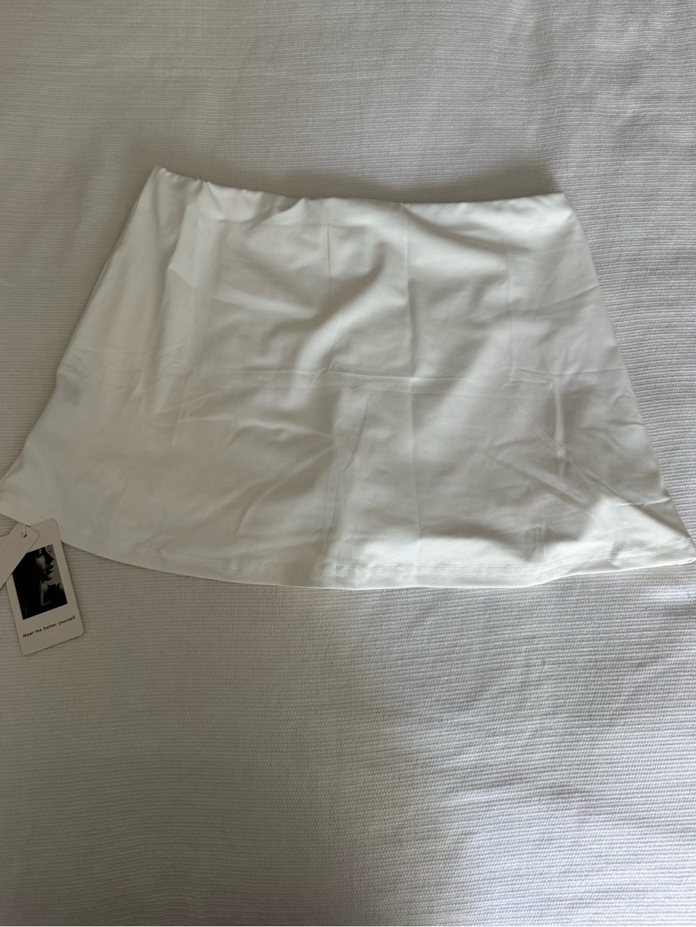White Mini Skirt